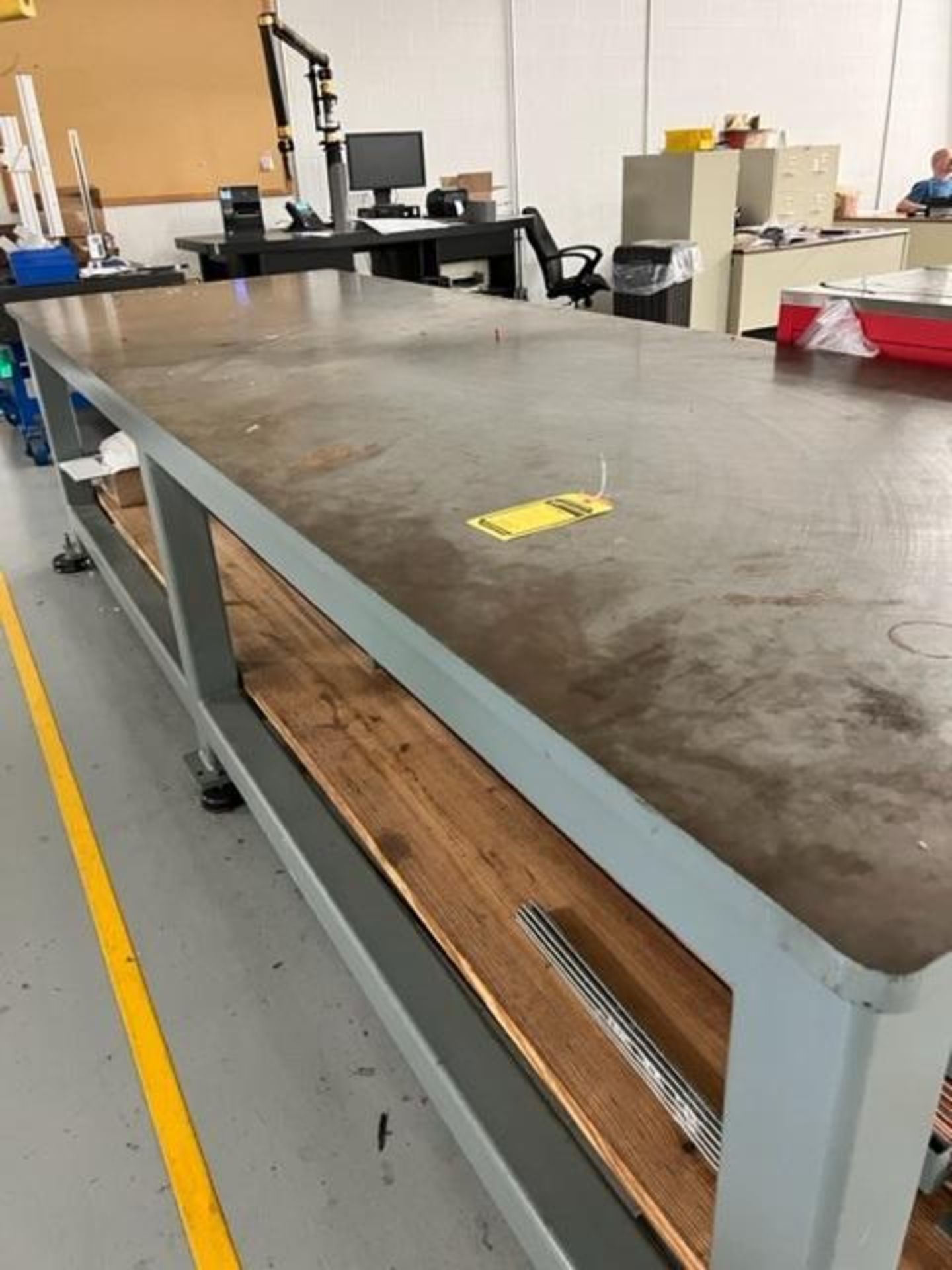 Steel Table, 12' x 4' - Image 2 of 4