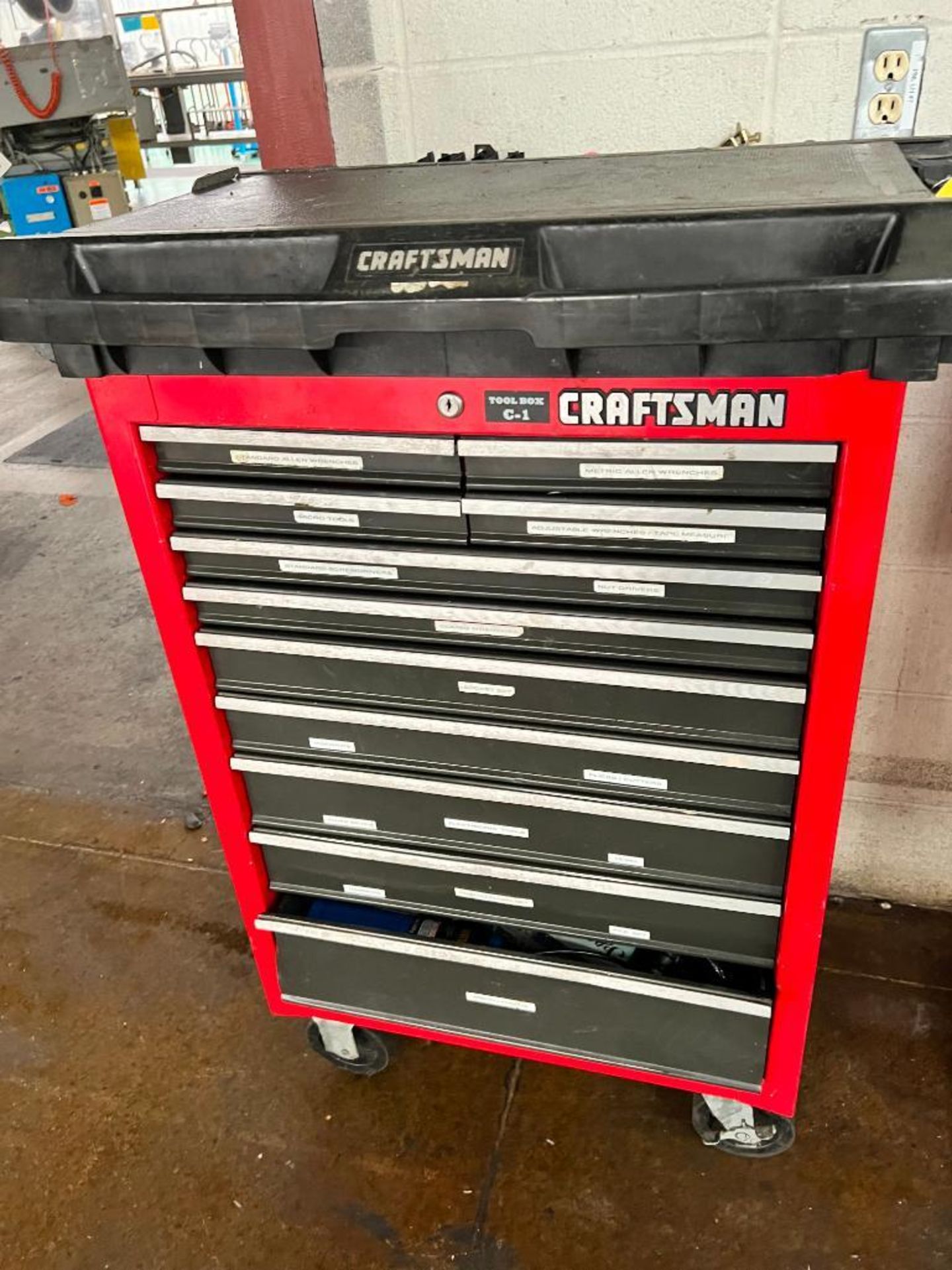 Craftsman 11-Drawer Rolling Toolbox w/ Content of Assorted Tools