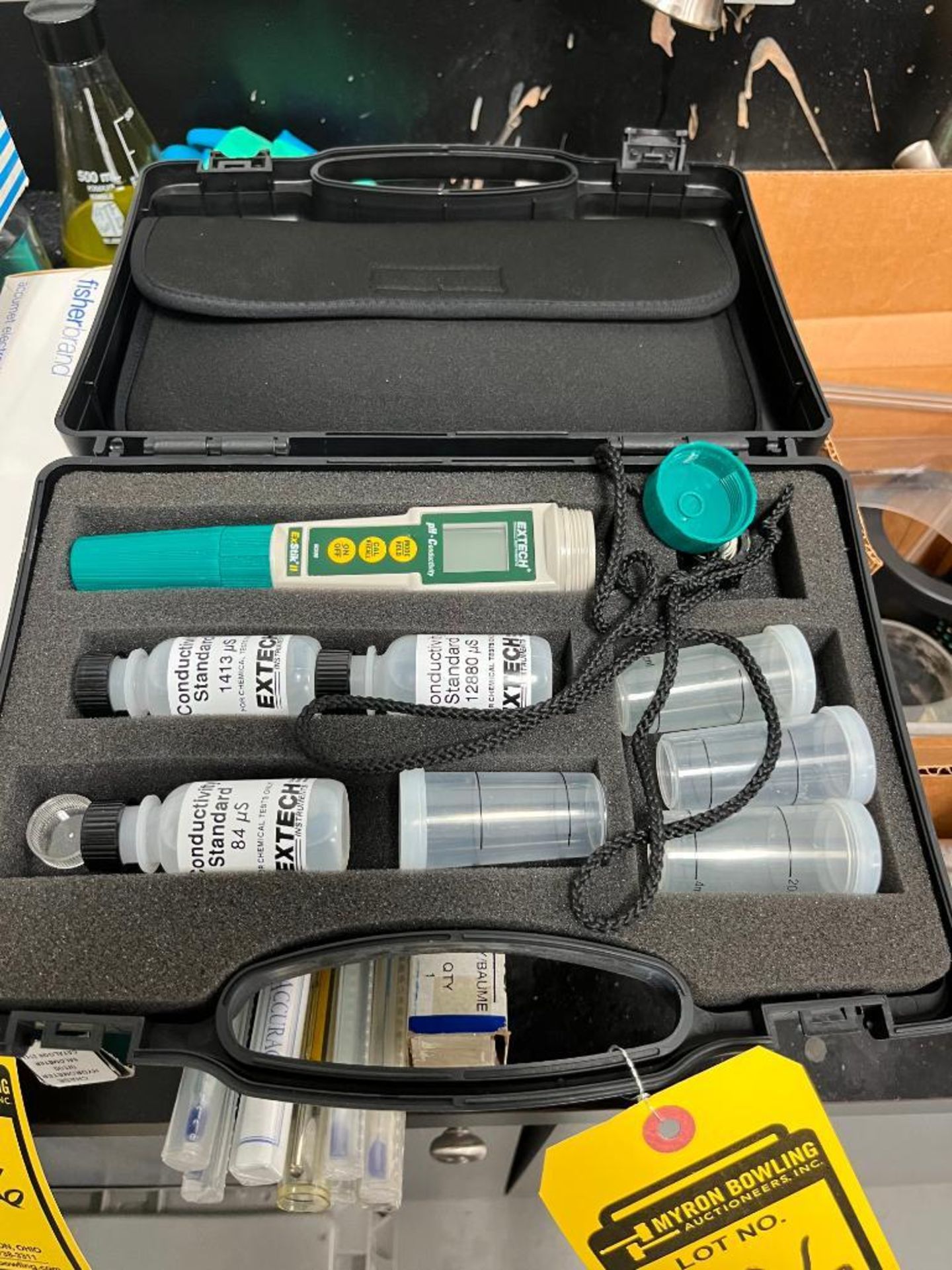 Box of Assorted Ph Meters & Electrodes, Sensidyne Gastec 800 Pump