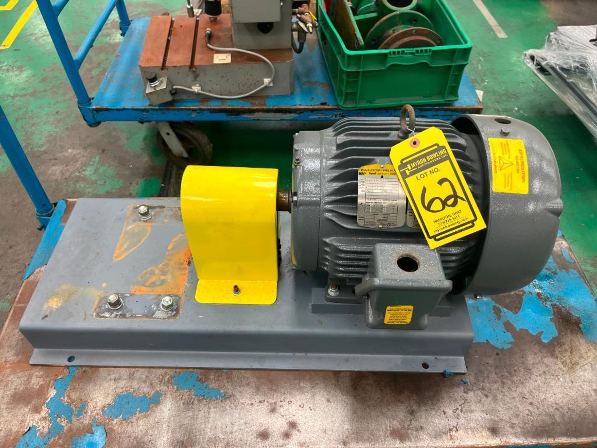 Baldor 10 HP Electric Motor, 5,400 RPM