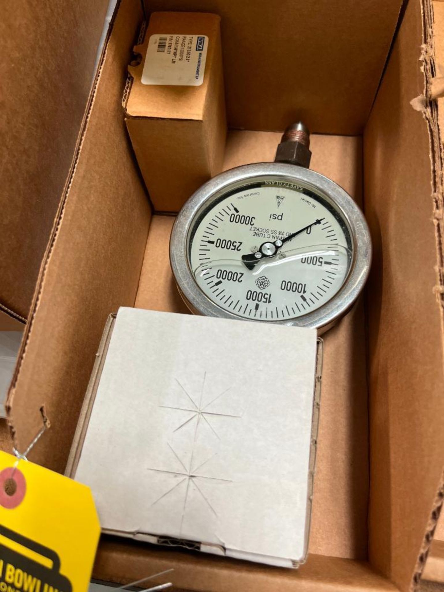 (2) Boxes of Assorted Pressure Gauges, Mc Daniel, Swagelok - Image 2 of 6