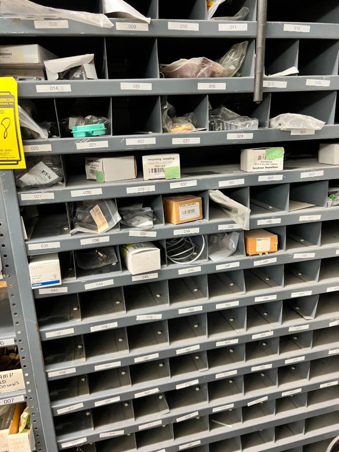 (28) Shelves of Assorted Parts, VERY LARGE LOT Consisting of MRO, Drives, Valves, PLC, Nuts, Bolts, - Bild 22 aus 67