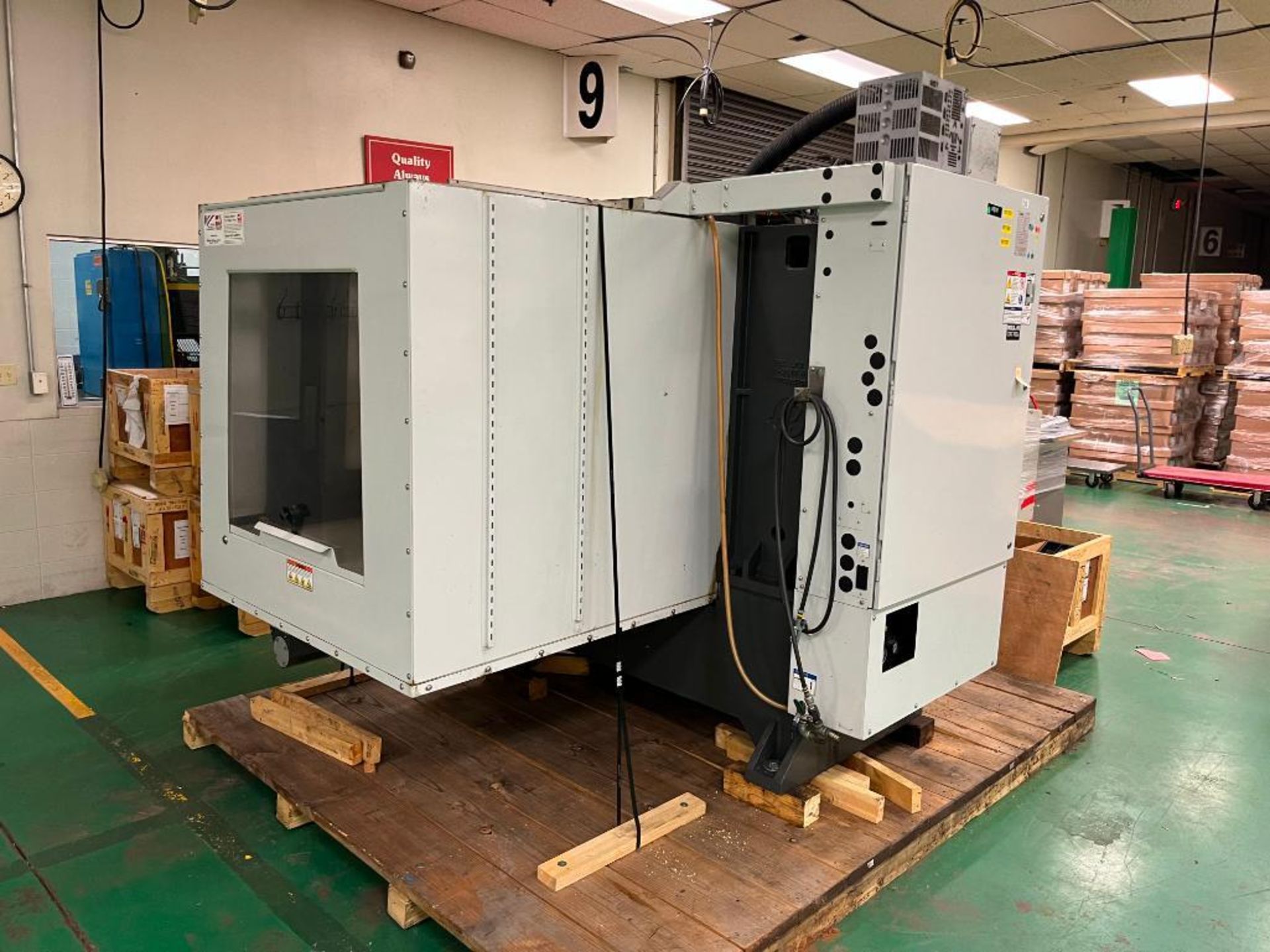 2011 Haas CNC Mill, Model TM-3P, S/N 1089539, 3-Phase, 240 Volt, 57-3/4" X 14-1/2" Table, 6,000 RPM, - Image 12 of 14