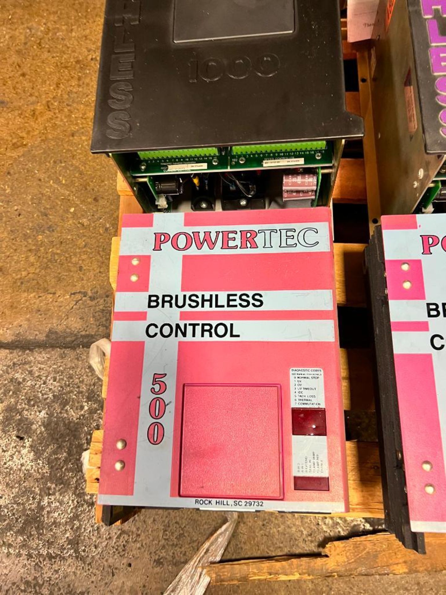 Pallet of Powertec Brushless Control Panels 500, 1000, 2000, & Powertec Digimax IV Control Panels - Image 2 of 8