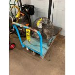 Metal Flat Cart w/ Break, 48" X 24"