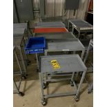 (5) Metal Rolling Carts