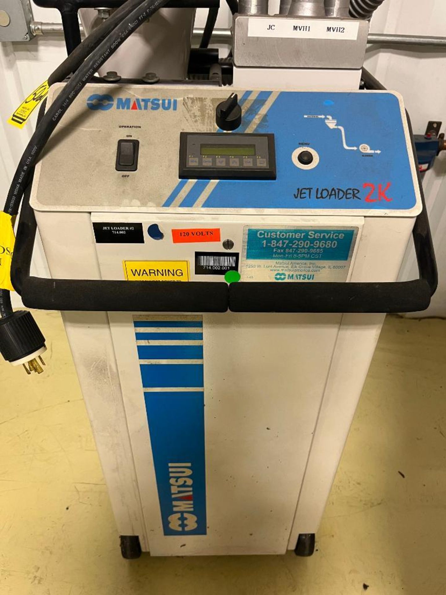 Matsui Jet Loader 2K, Model JL5VC3, S/N D003, 460V, 3PH, 60HZ - Image 3 of 5