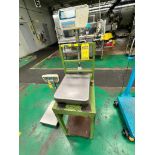 AND Digital Scale, Model HV-60KGL, S/N EM7300510, on Rolling Cart