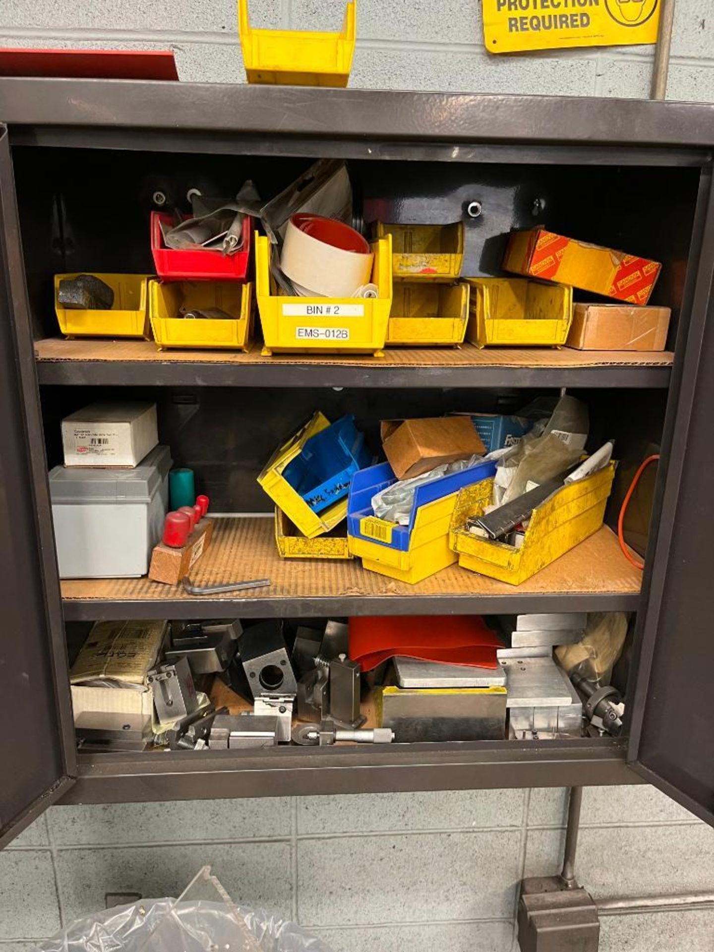 (2) Storage Cabinets w/ Assorted Grinding Stones - Image 2 of 11