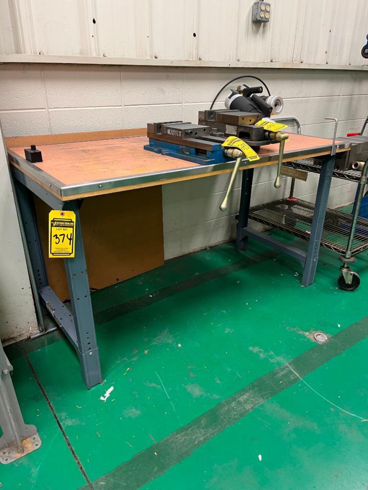 (5) Shop Tables; (4) 6', (1) 5'