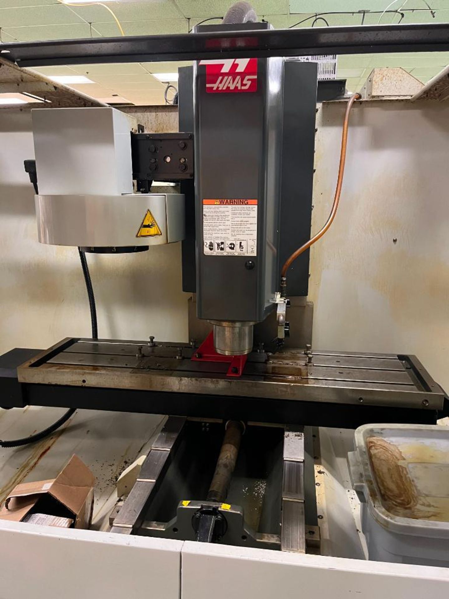 2011 Haas CNC Mill, Model TM-3P, S/N 1089539, 3-Phase, 240 Volt, 57-3/4" X 14-1/2" Table, 6,000 RPM, - Image 5 of 14