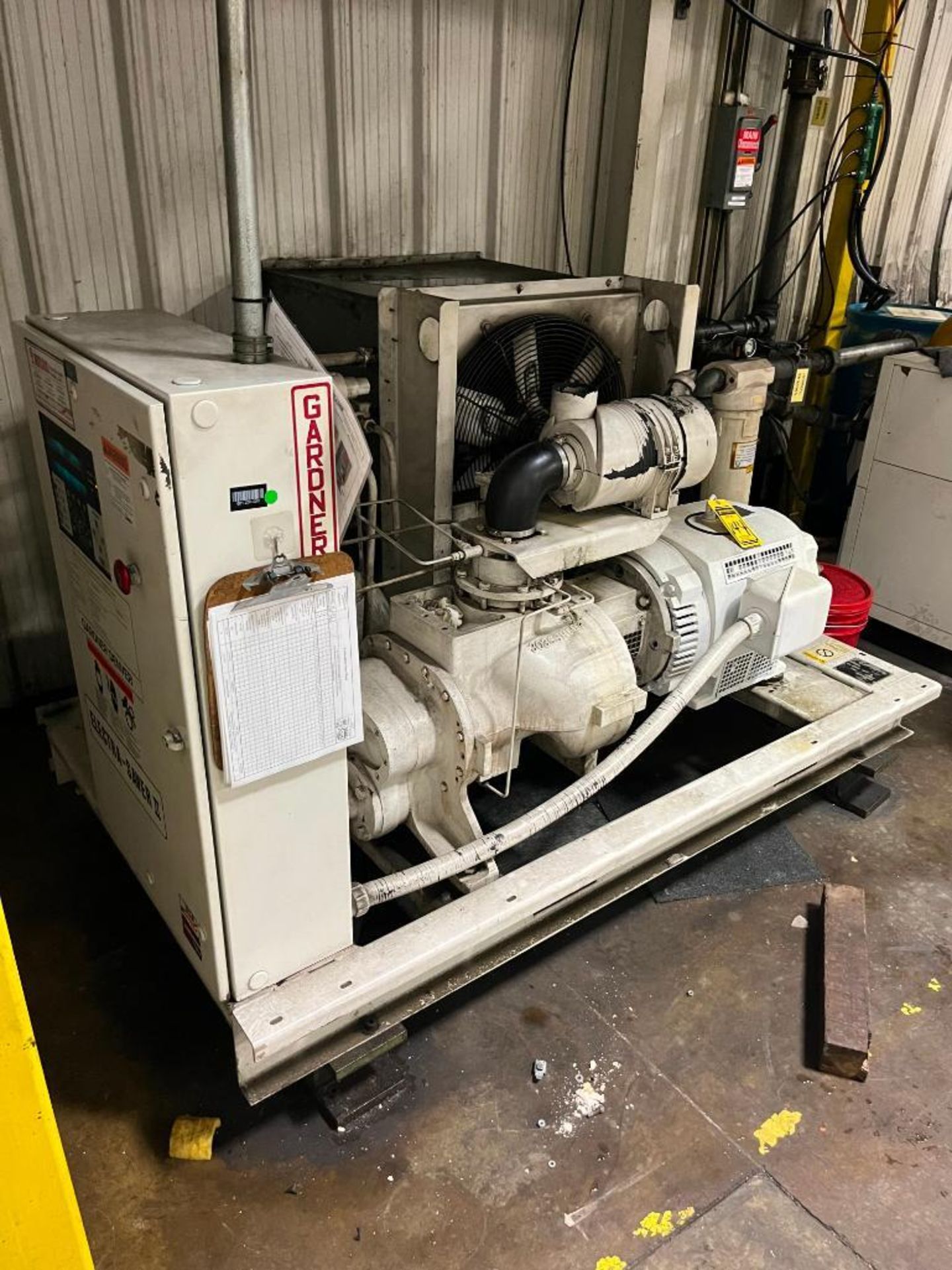 2005 Gardner-Denver Rotary Screw Air Compressor, Model S217241, S/N EBH99G02, 100 PSIG, 3 Phase - Image 4 of 6