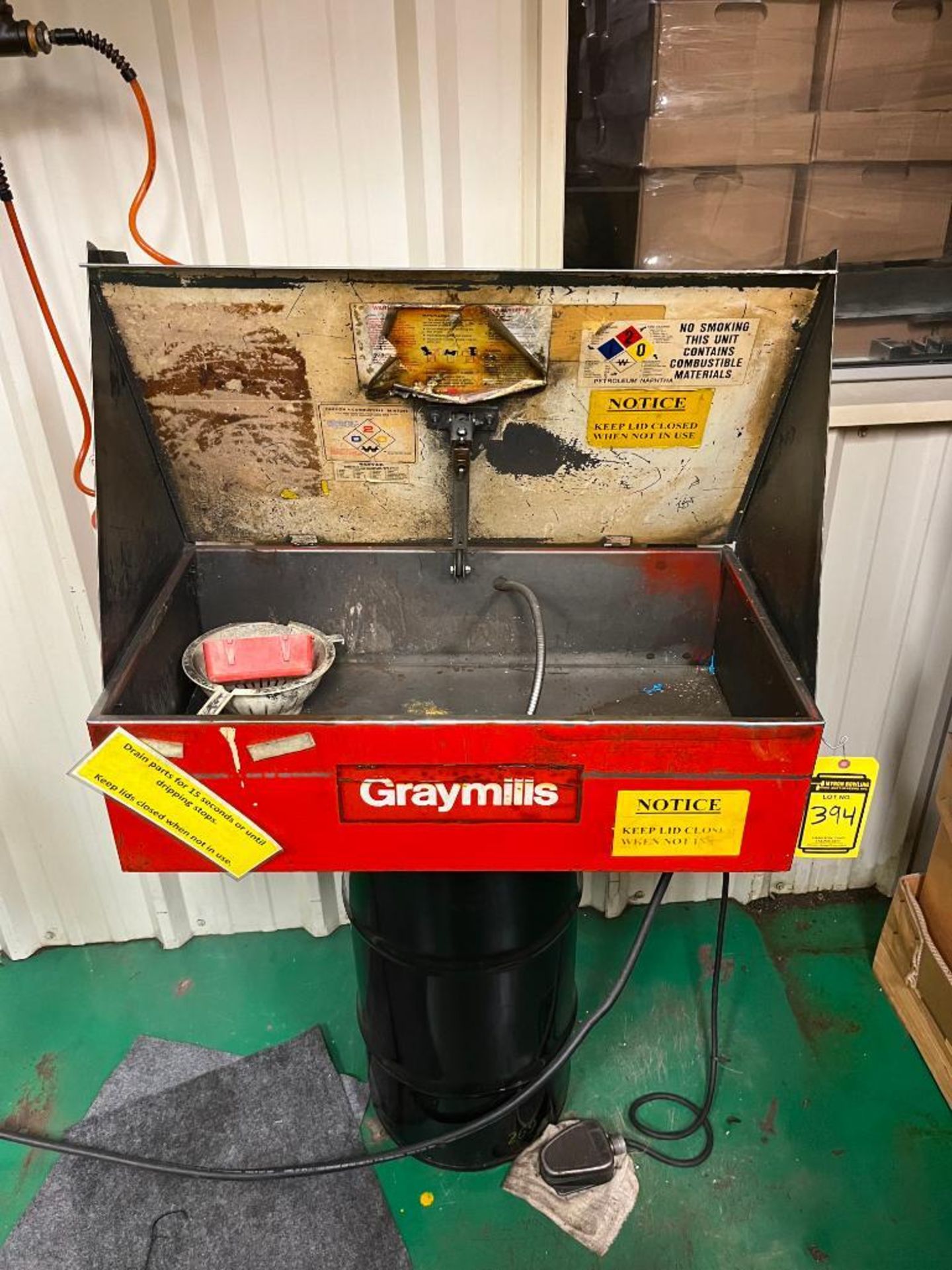 Graymills Parts Washer