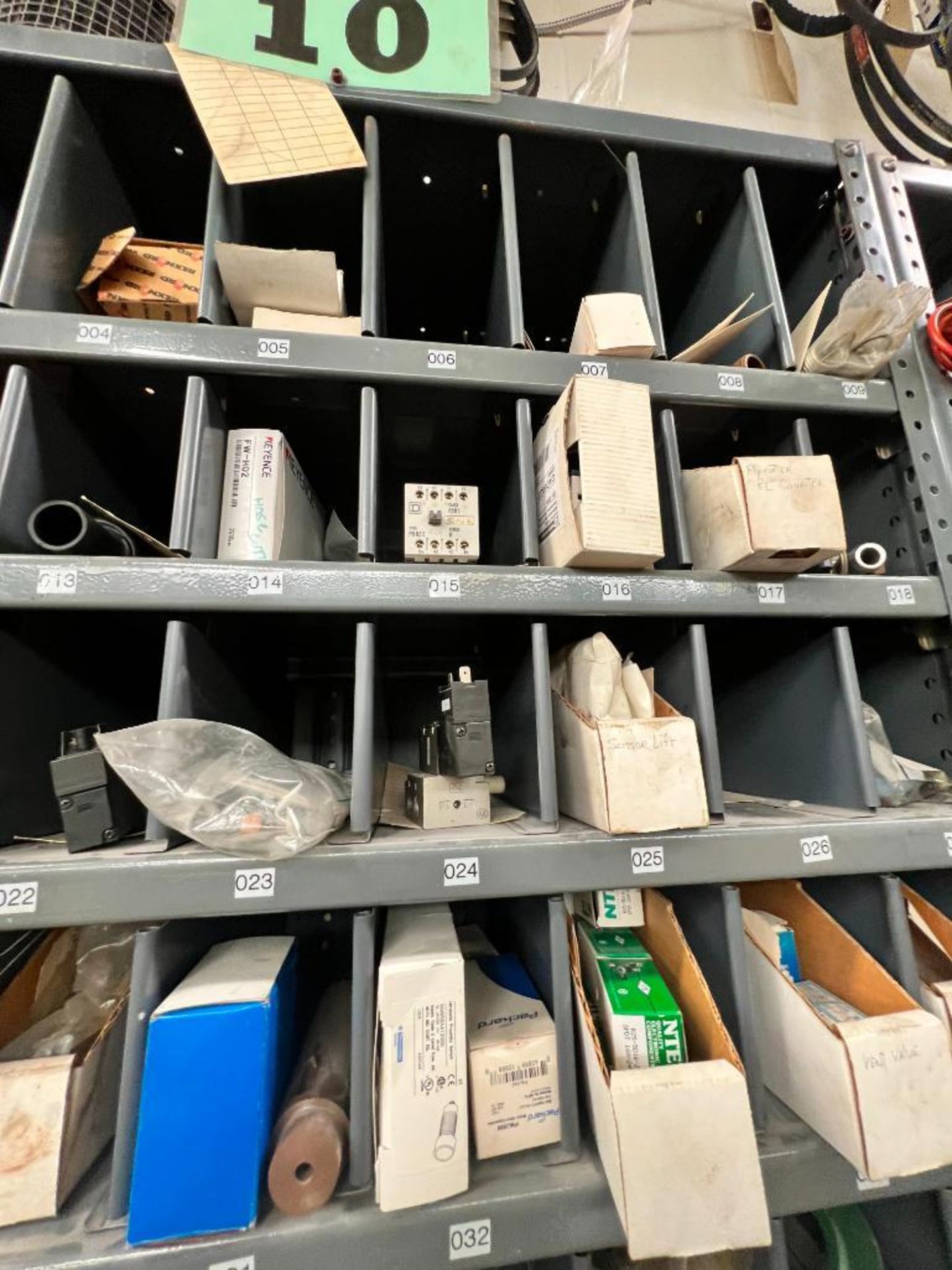 (28) Shelves of Assorted Parts, VERY LARGE LOT Consisting of MRO, Drives, Valves, PLC, Nuts, Bolts, - Bild 34 aus 67