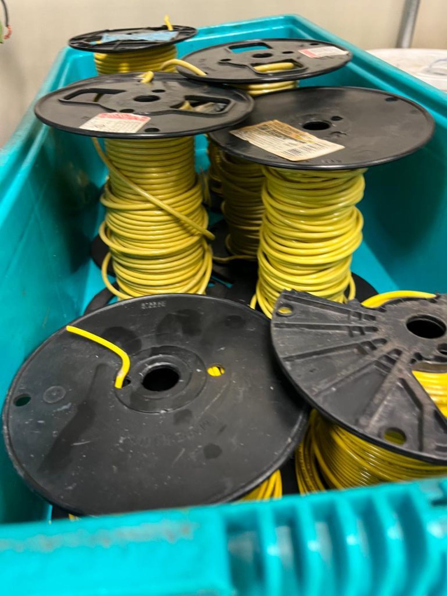 Contents of Maintenance Repair Room; Electrical Wire, Fittings, Chain, Breakers, Relays, Plug Ends, - Image 45 of 65