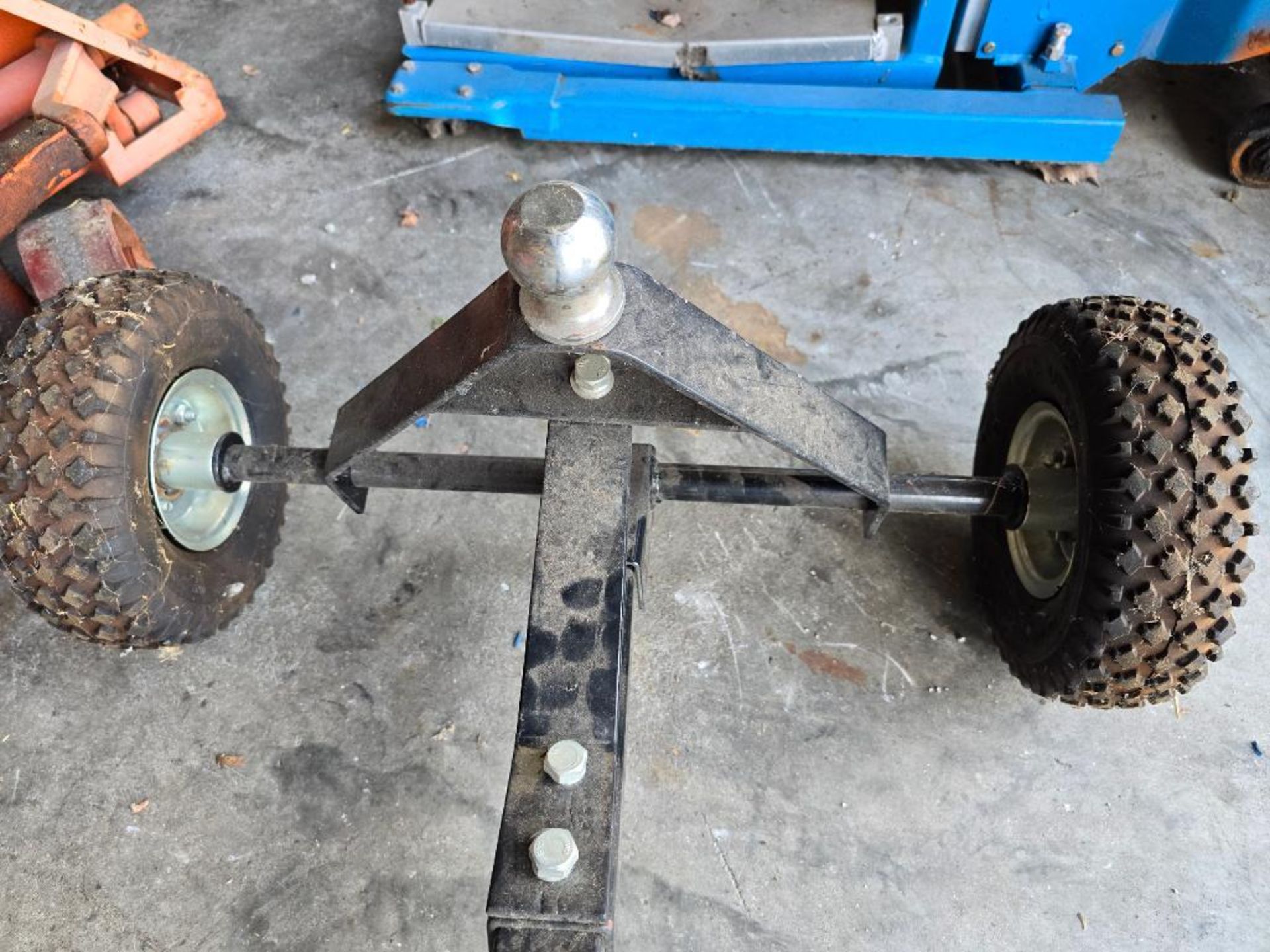 Manual Tow Bar Dolly, 2" Ball Pneumatic Tires - Image 3 of 5