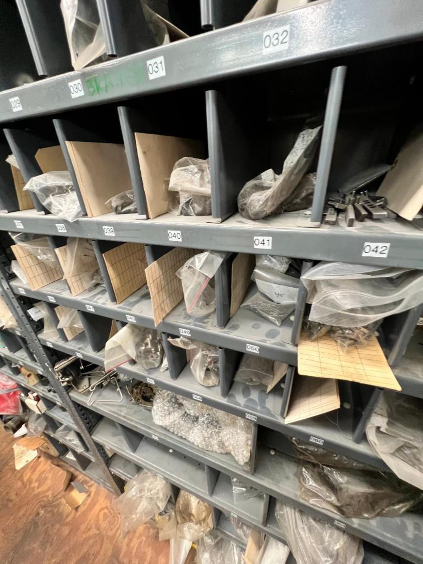 (28) Shelves of Assorted Parts, VERY LARGE LOT Consisting of MRO, Drives, Valves, PLC, Nuts, Bolts, - Bild 36 aus 67