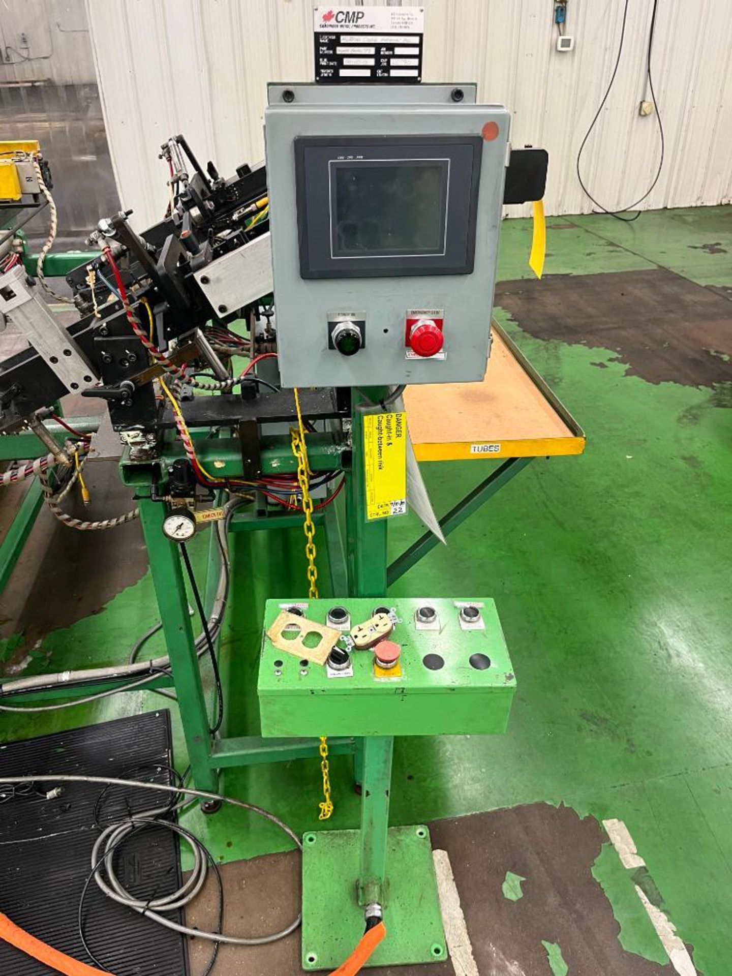 Chiyoda CNC Tube Bending Line w/ Mitsubishi Melfa RV-E2 Robot Arm & Pendant Control, Chiyoda Bender, - Image 10 of 13