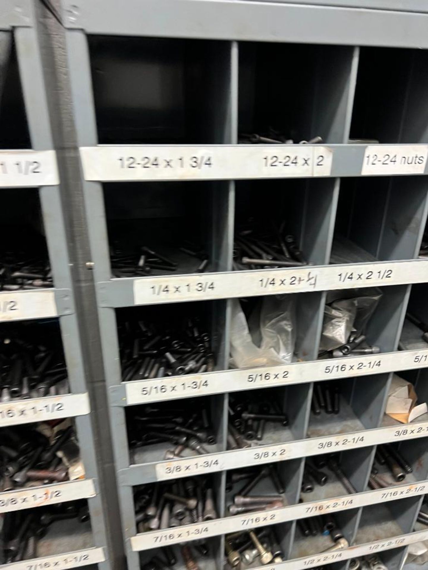 (28) Shelves of Assorted Parts, VERY LARGE LOT Consisting of MRO, Drives, Valves, PLC, Nuts, Bolts, - Bild 15 aus 67