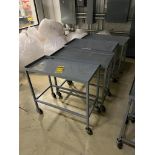 (4) Metal Rolling Carts