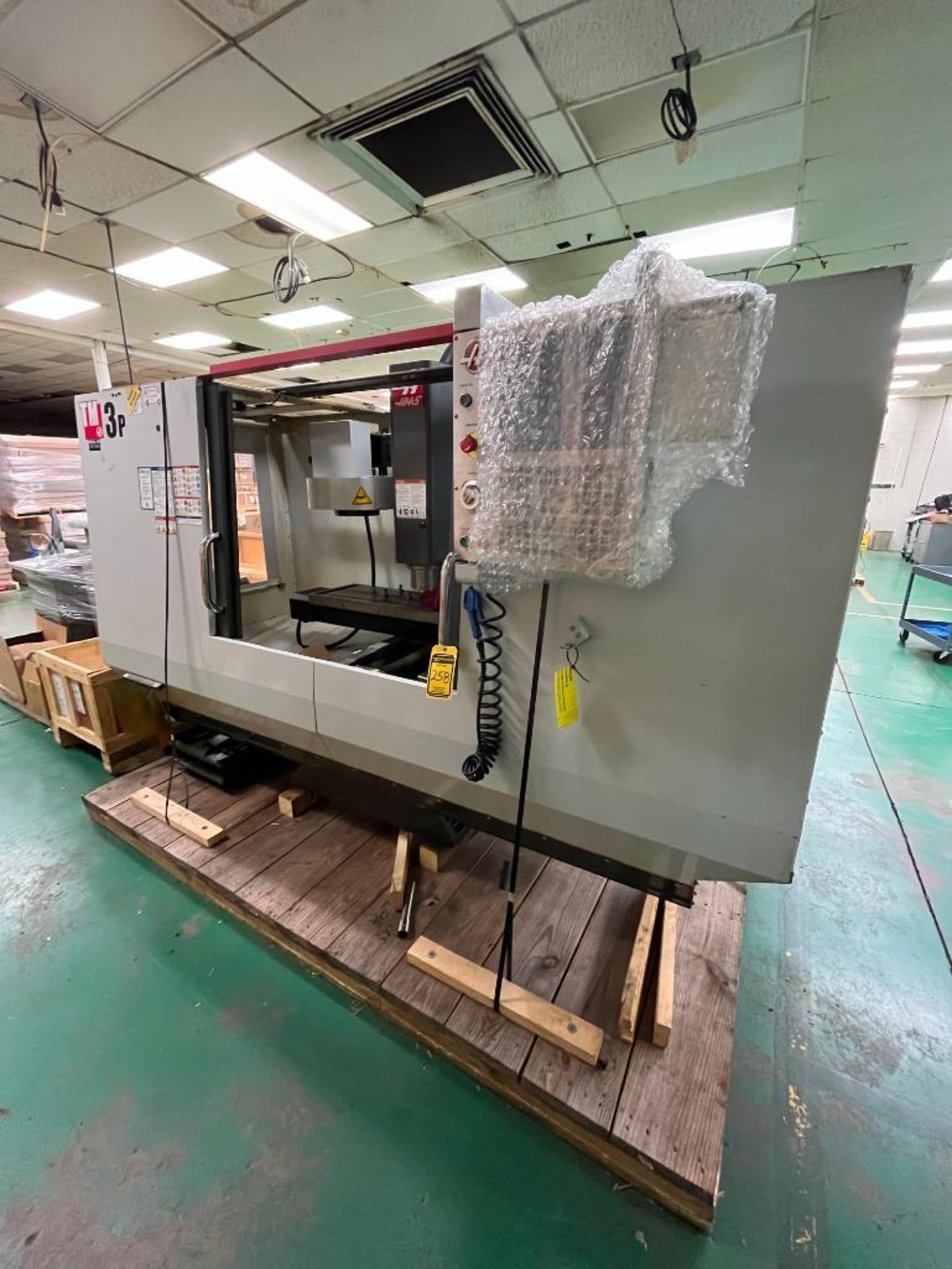 2011 Haas CNC Mill, Model TM-3P, S/N 1089539, 3-Phase, 240 Volt, 57-3/4" X 14-1/2" Table, 6,000 RPM, - Image 3 of 14