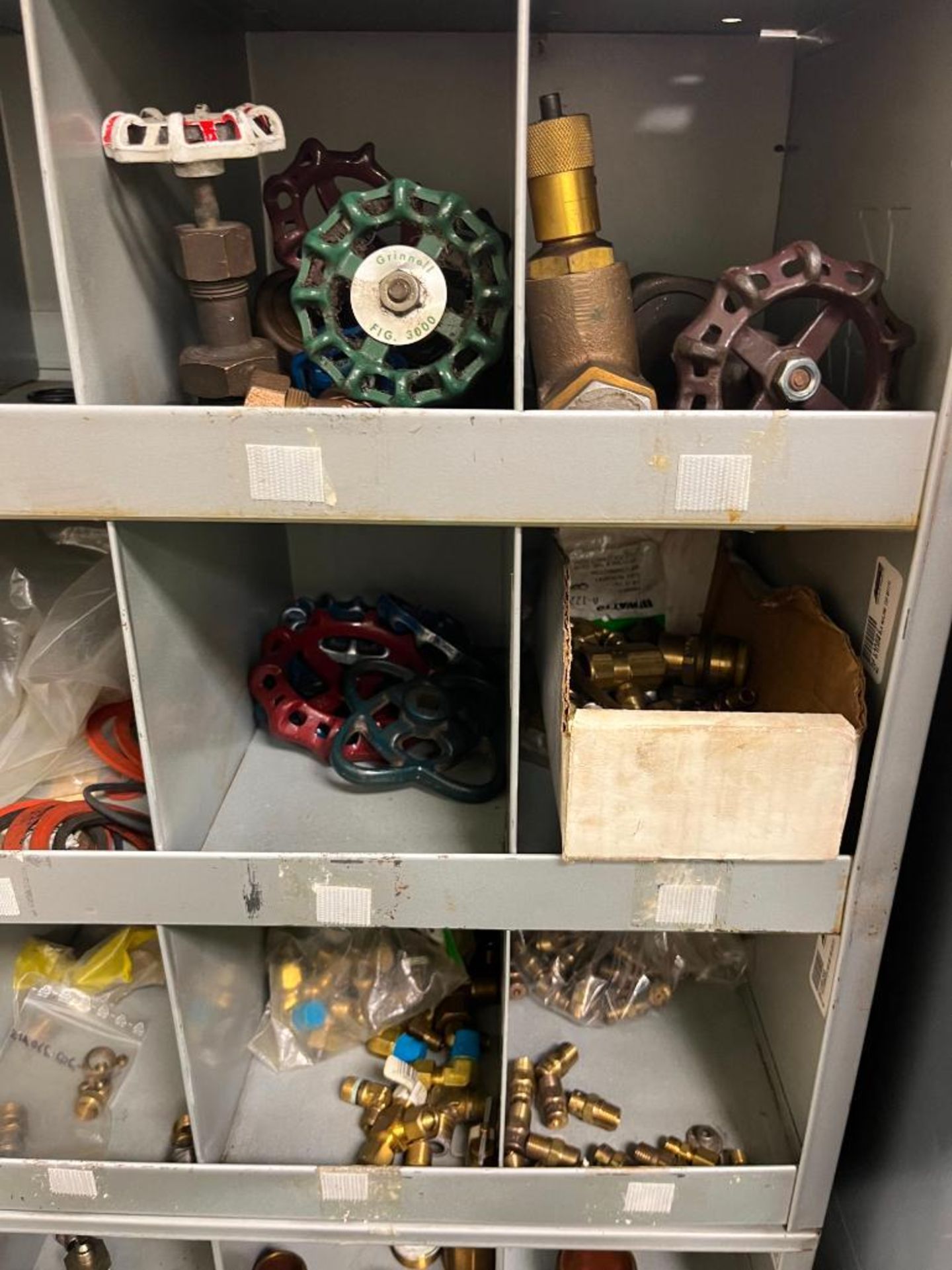 Contents of Maintenance Repair Room; Electrical Wire, Fittings, Chain, Breakers, Relays, Plug Ends, - Image 30 of 65