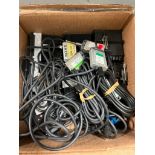 Box of Sony DT12N Digital Gauging Probes w/ Cables & Display Unit