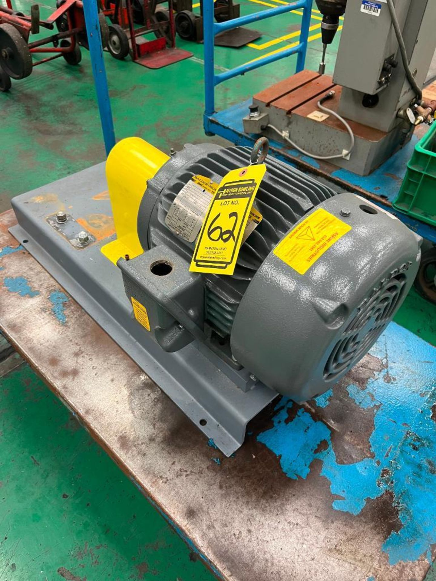 Baldor 10 HP Electric Motor, 5,400 RPM - Image 2 of 4