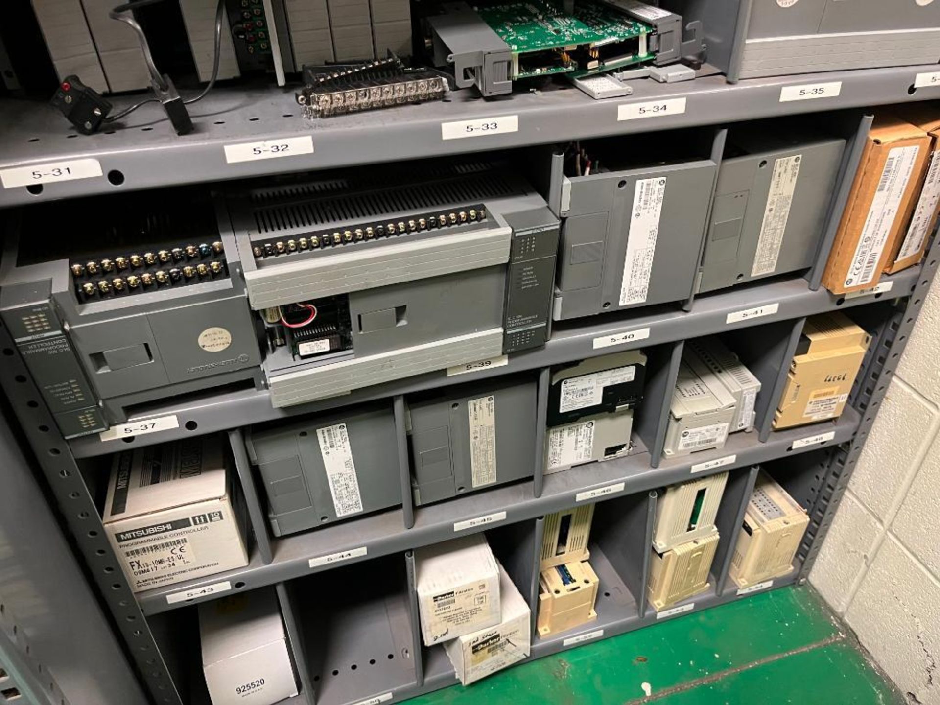 Contents of Maintenance Repair Room; Electrical Wire, Fittings, Chain, Breakers, Relays, Plug Ends, - Image 10 of 65