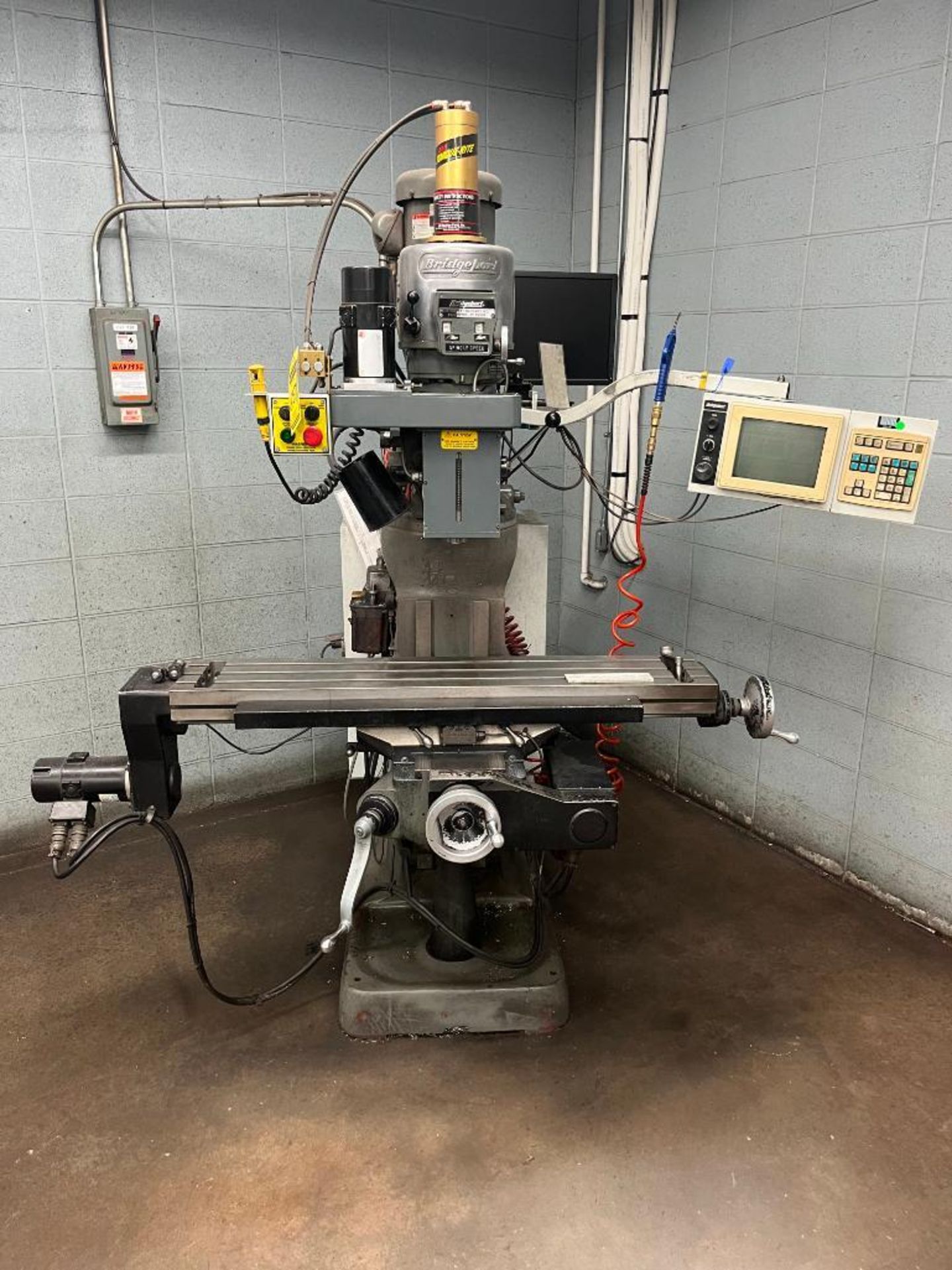 Bridgeport Ez-Trak Milling Machine, Drive S/N 169095, 2-Axis DRL, 2 HP, 48" X 9" Table