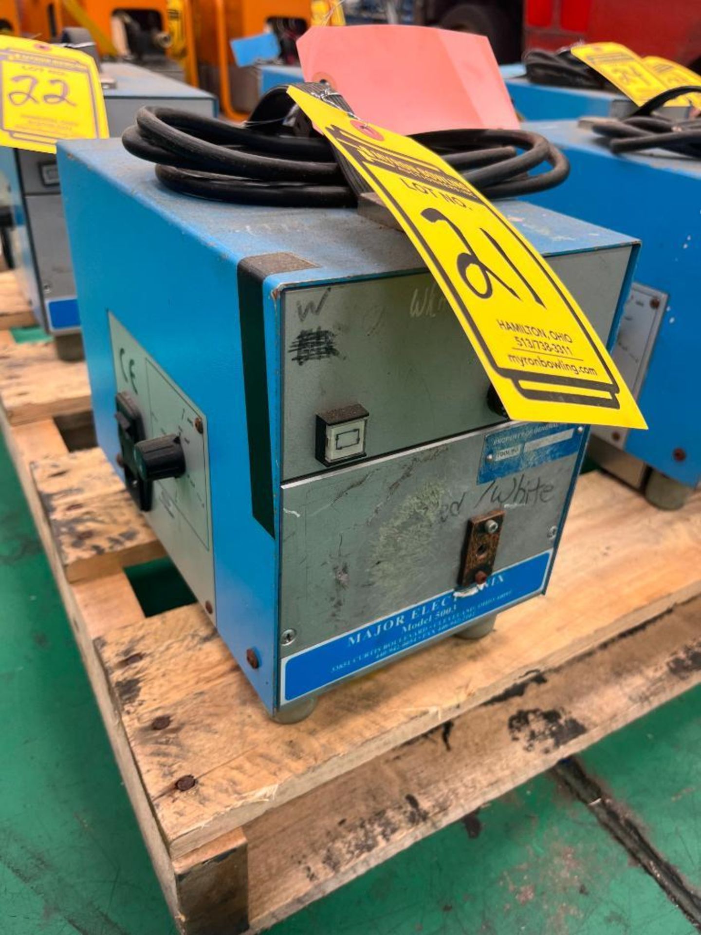 Zoller/Major Electronix Automatic Wire Stripper, Model 5003/A104, 2 X T2A250V, 14. AWG Capacity - Image 2 of 2