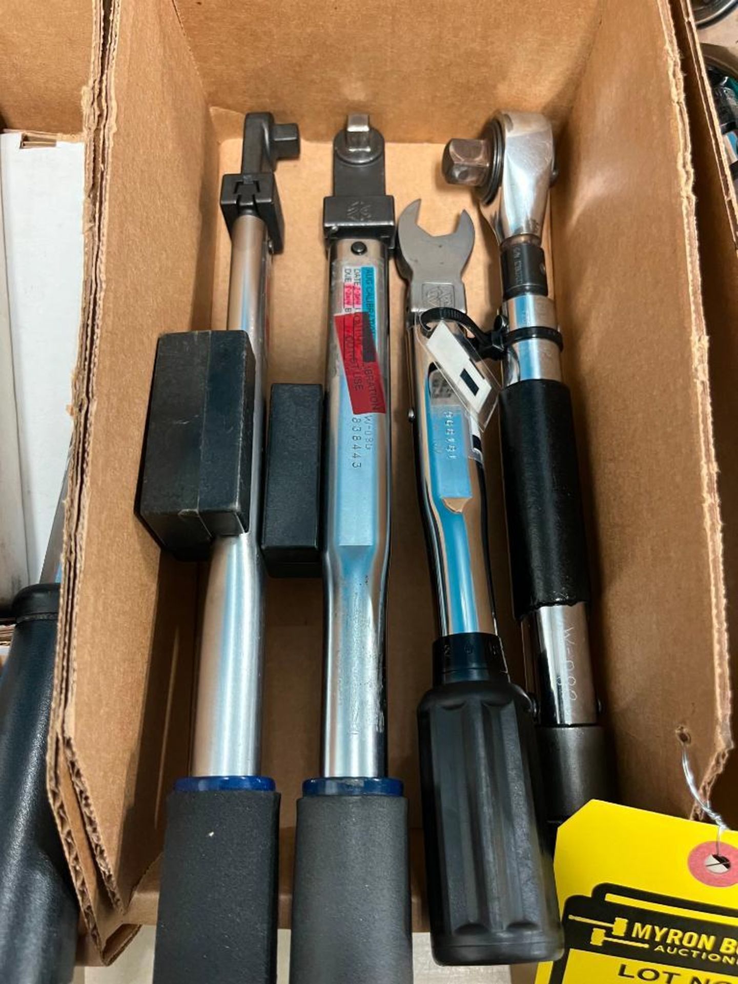 Box of Assorted Inspection Rachets & Torque Wrench - Image 2 of 2