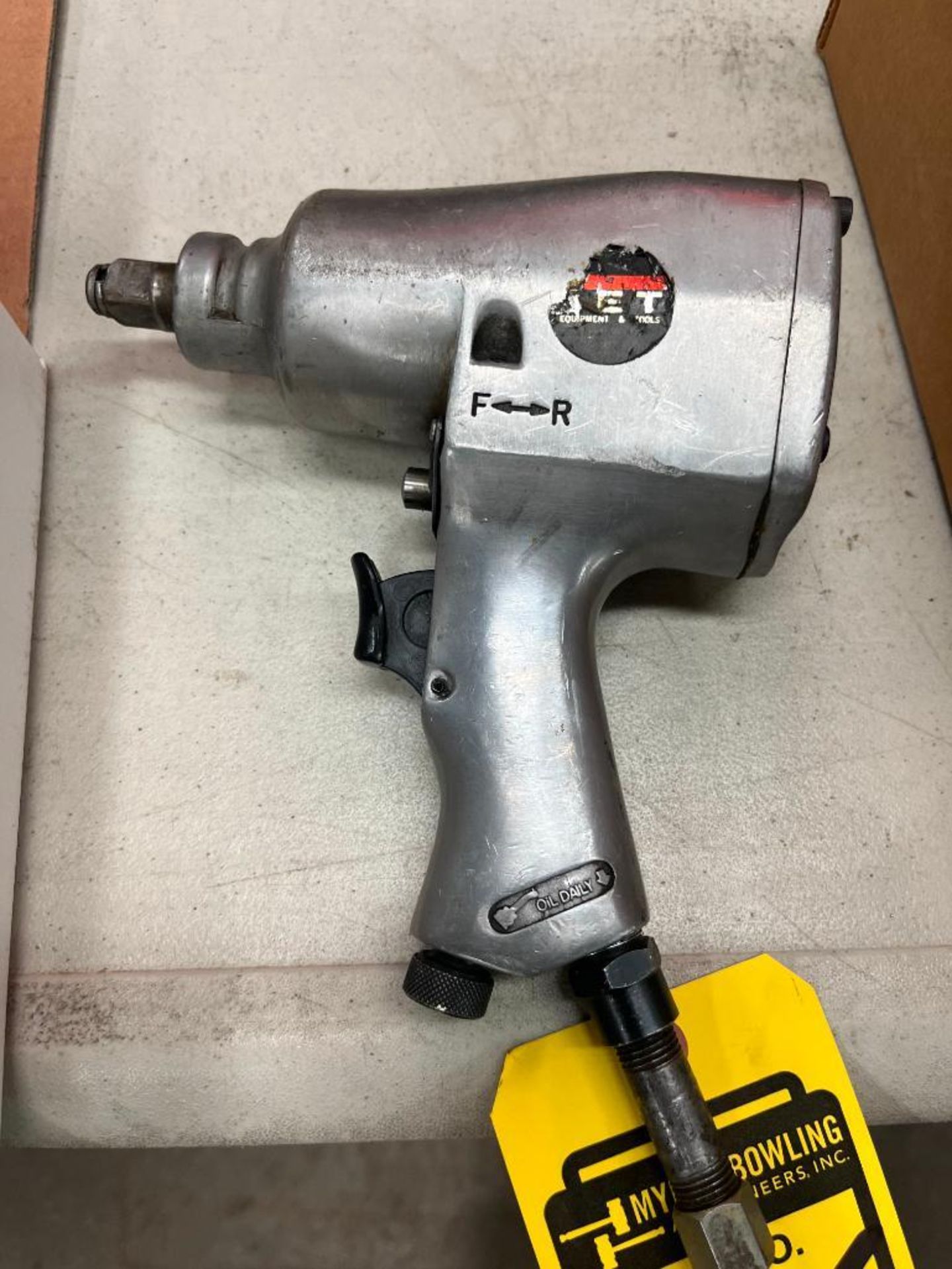 Chicago Pneumatic 3/8" Impact, Jet 1/2" Impact, Atlas Compo Strait Shaft High Speed Screw Gun, Inger - Bild 2 aus 3