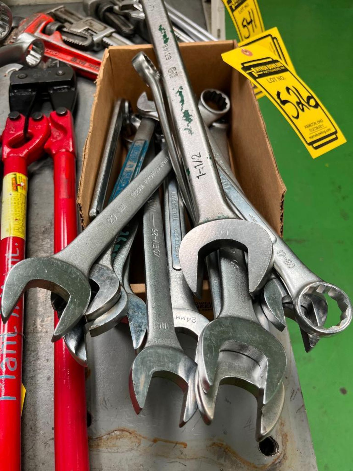 Box of Assorted Size Wrenches - Image 2 of 2