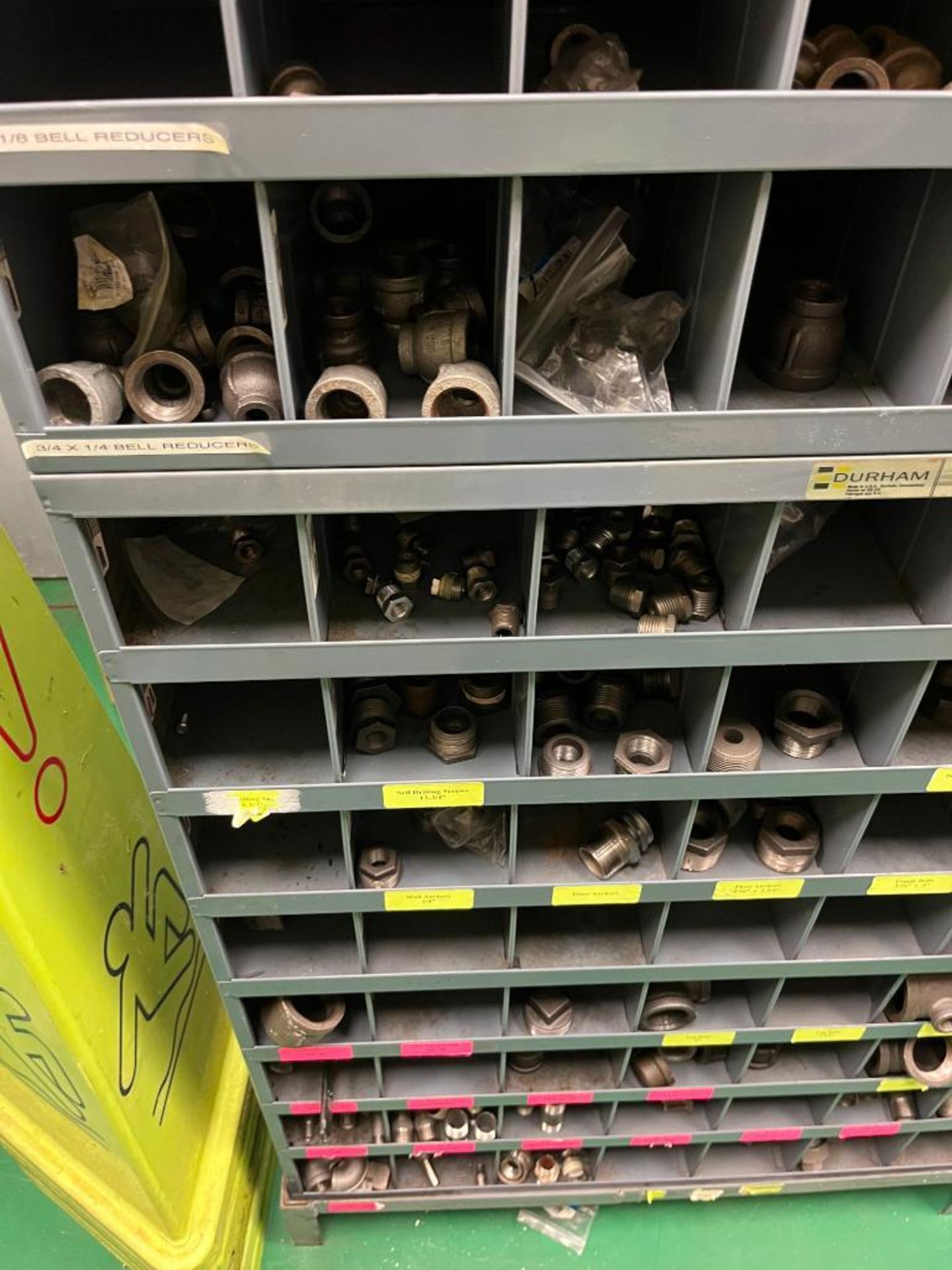 Contents of Maintenance Repair Room; Electrical Wire, Fittings, Chain, Breakers, Relays, Plug Ends, - Image 36 of 65