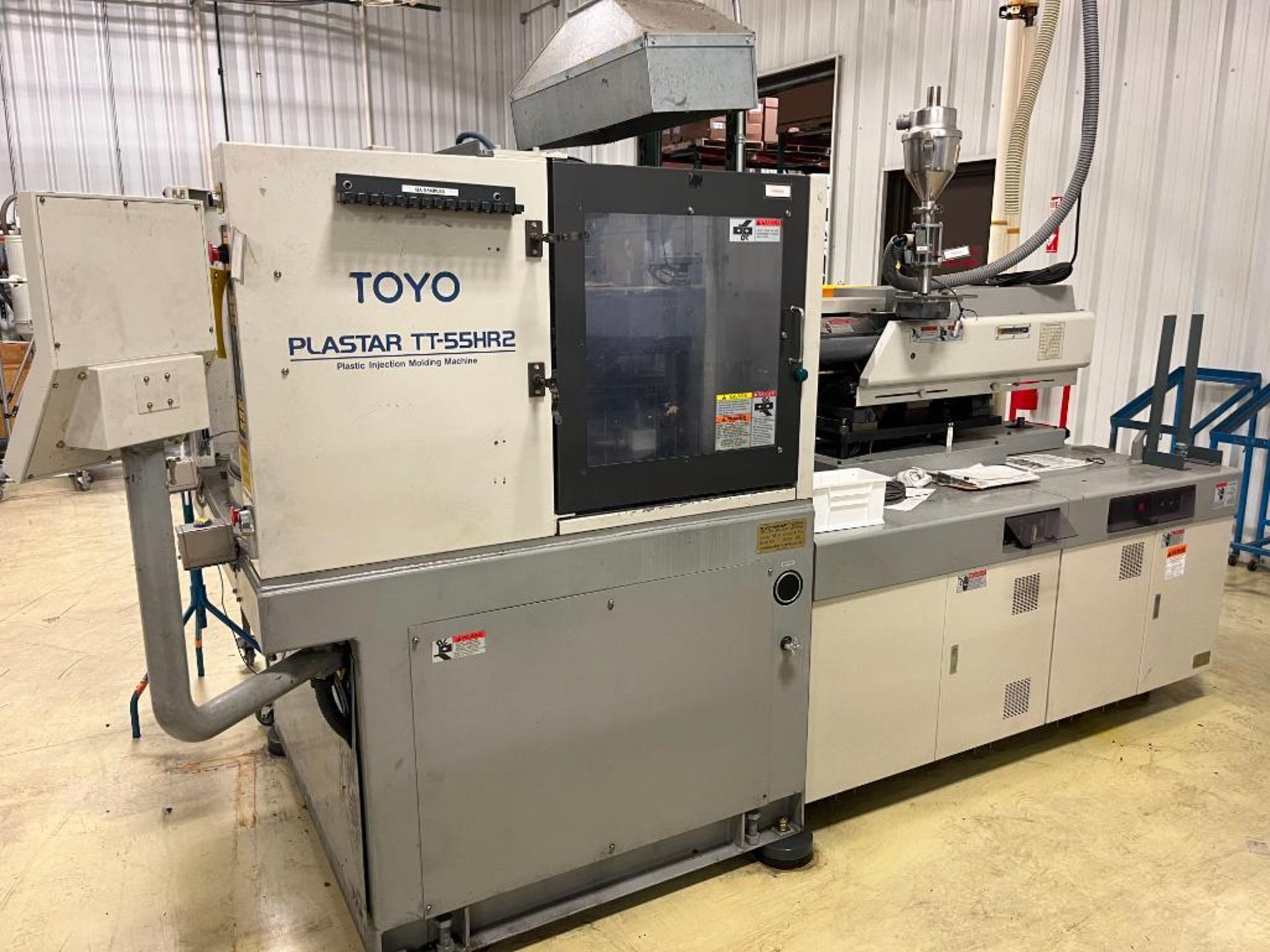 2001 Toyo Plastar TT-55HR2 Plastic Injection Mold Machine, 55-Ton Clamp Force, 4.9" Injection Capaci - Image 2 of 12