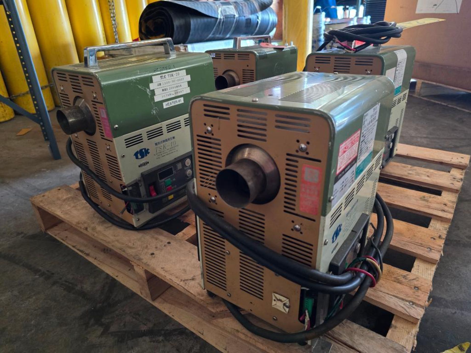 (4x) 2011 TSK-10 Electric Hot Air Generators on Pallet, 30W, Indoor Type - Image 5 of 8