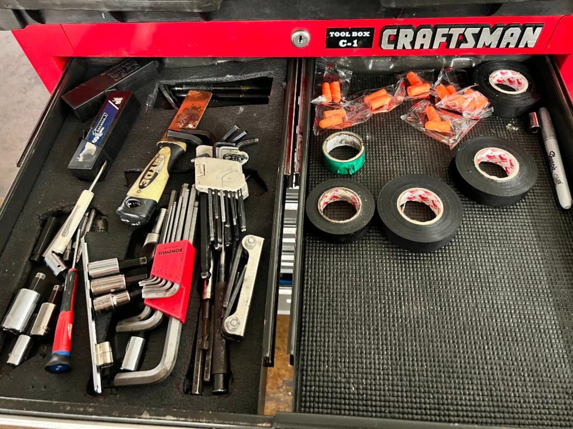 Craftsman 11-Drawer Rolling Toolbox w/ Content of Assorted Tools - Image 2 of 10