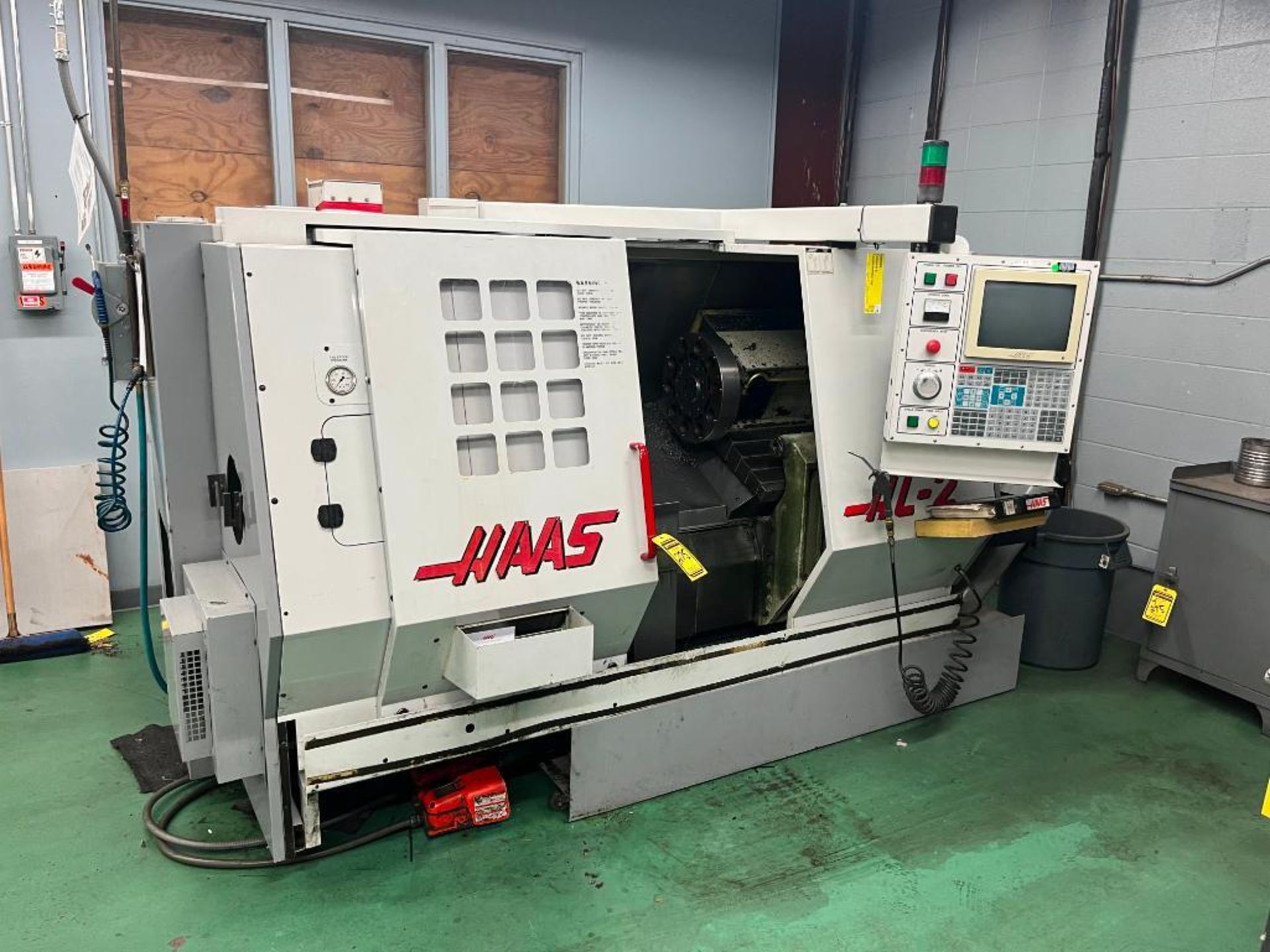 1997 Haas CNC Lathe, Model HL-2, S/N 61276, 3-Phase, 230 Volt, 3,750 RPM, 15 HP, 8" Chuck - Image 3 of 13