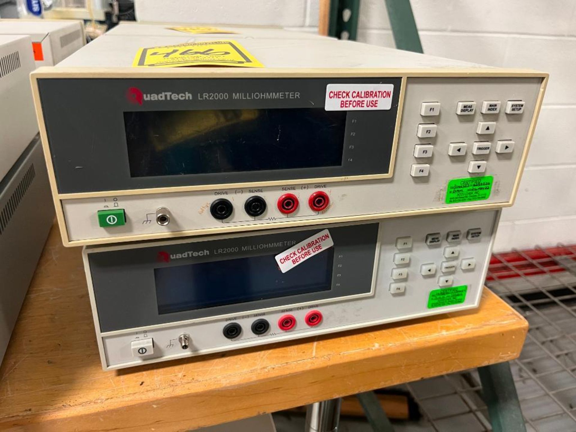 (2) Quadtech LR2000 Milliohmmeters; (1) S/N 6250526, (1) S/N 11504154 - Image 2 of 2