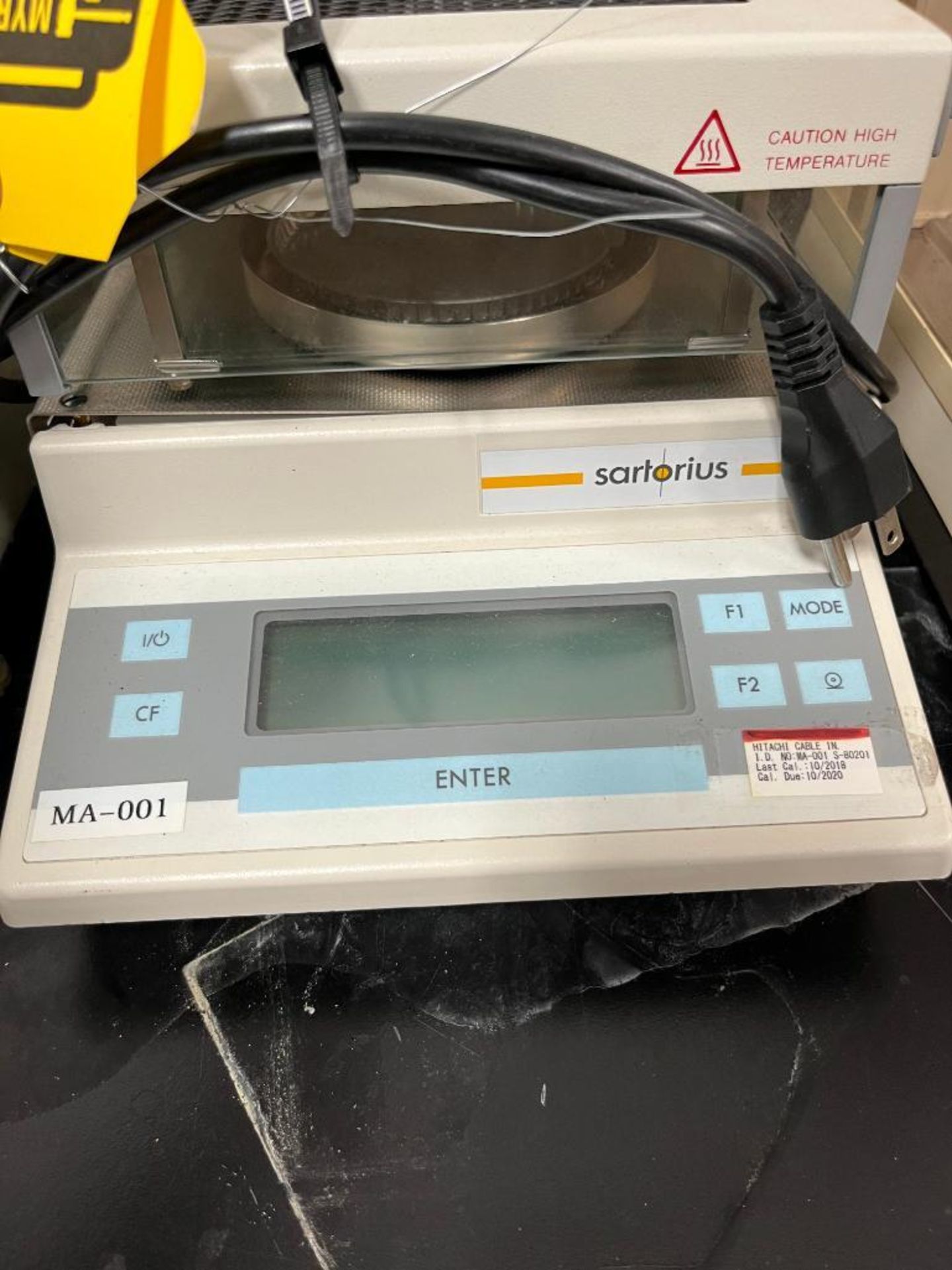 Sartorius Digital Scale, Model MA30-000V3, S/N 80201201 - Image 3 of 3