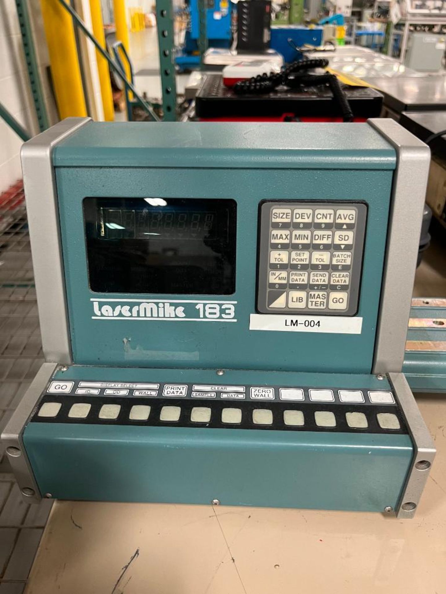 Lasermike 183-B Series Laser Micrometer, Model 183-B-195E-11, S/N 94-2968, 115 VAC, .75 A, 60 HZ - Image 3 of 5