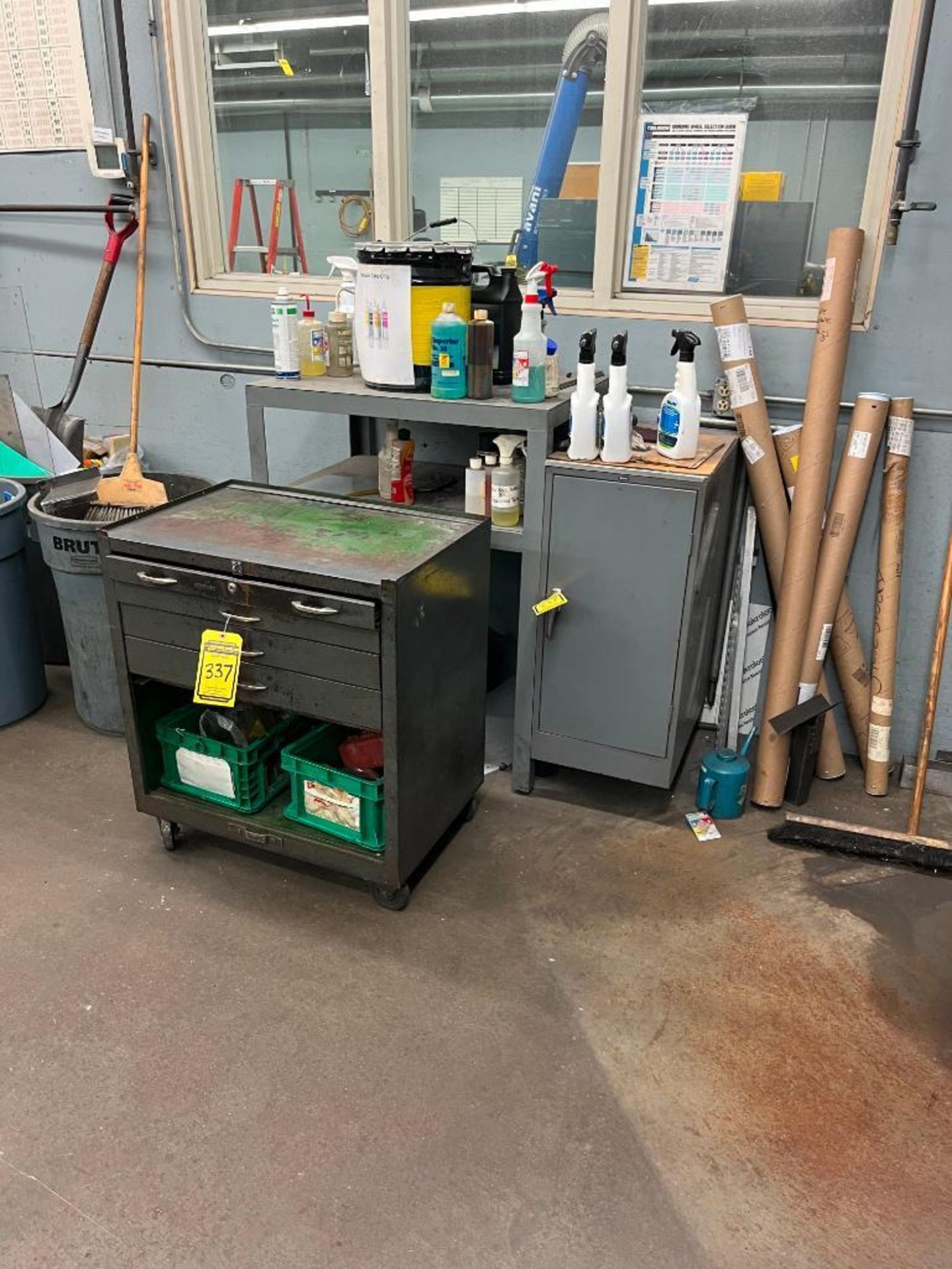 Workbench w/ Side Cabinet