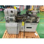 Monarch Horizontal Engine Lathe, 36" Gap Bed, Tailstock, Cross Slide, Tool Post, Variable Speed, 1-3