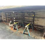 Lot of Scrap w/ Cantilever Racks