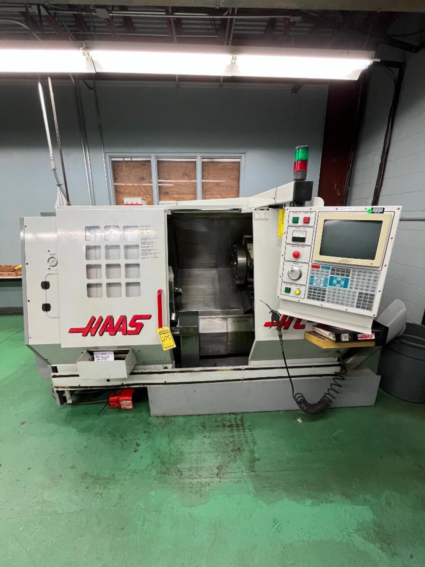 1997 Haas CNC Lathe, Model HL-2, S/N 61276, 3-Phase, 230 Volt, 3,750 RPM, 15 HP, 8" Chuck