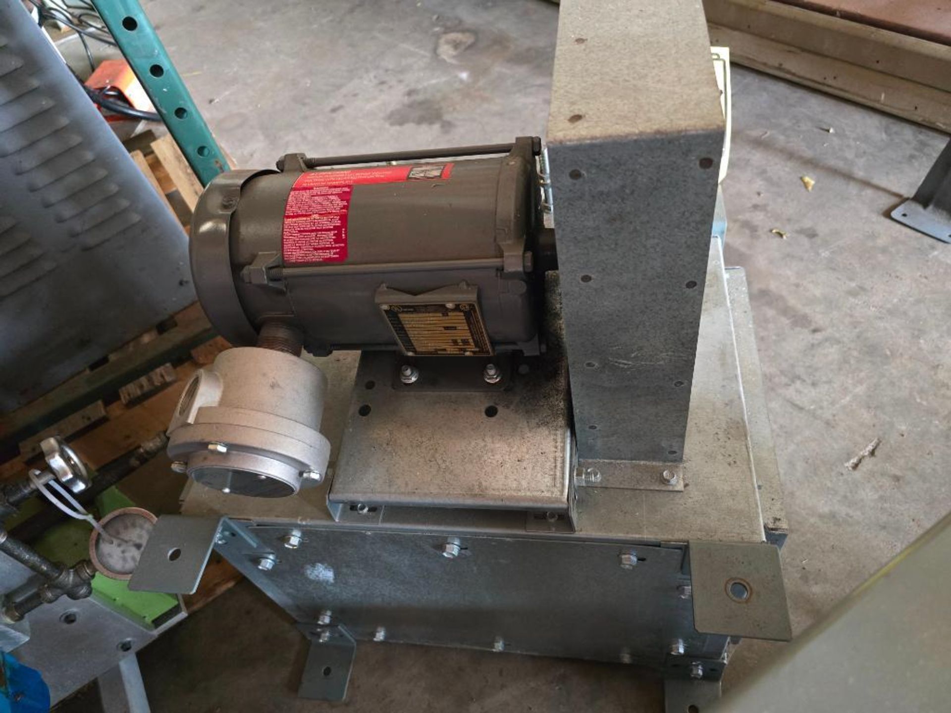 Cook Blower Unit & Pump Cart w/ M/C Cabinet - Image 2 of 5