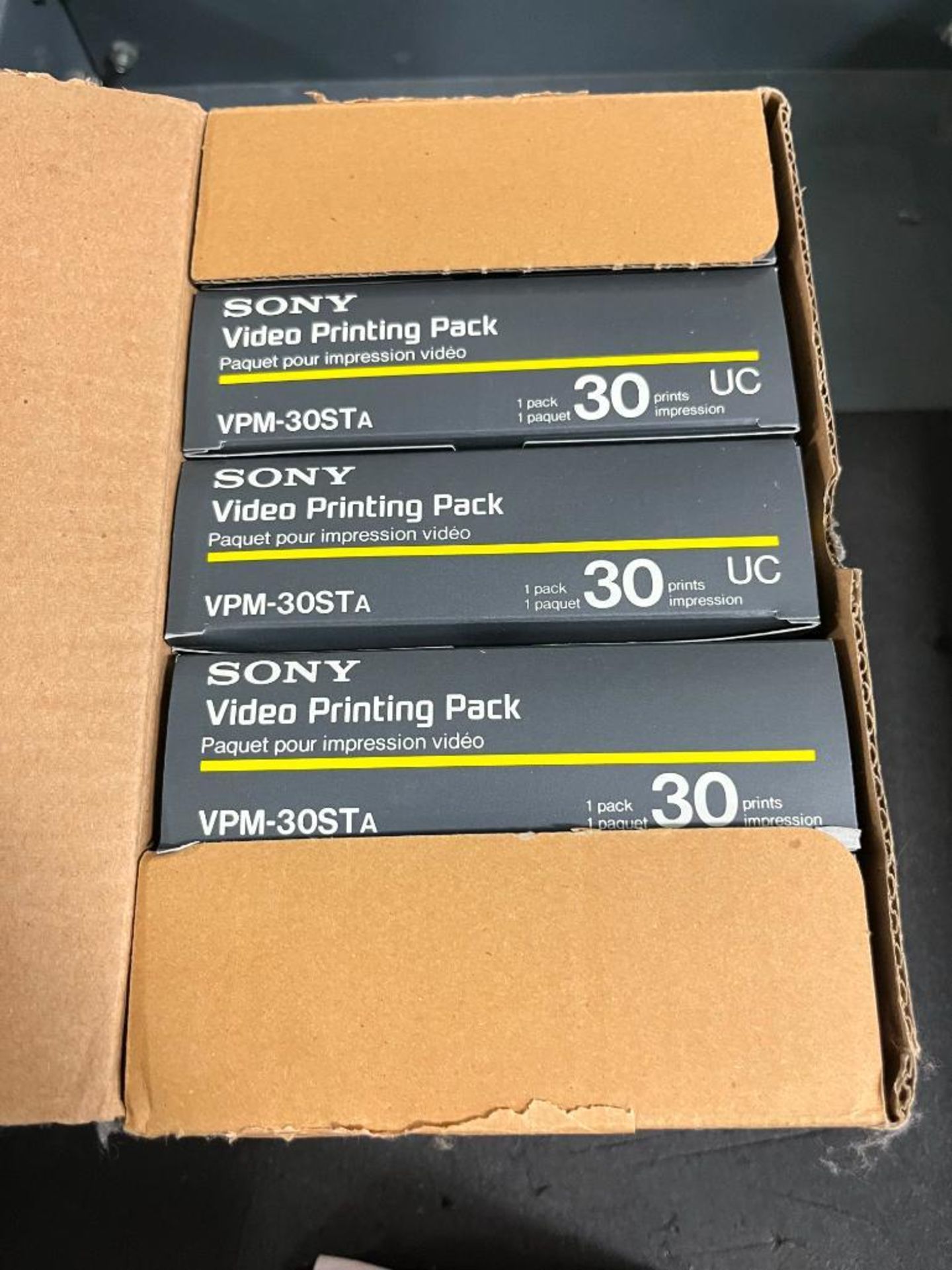 (2) Boxes of Sony VPM-30STA Video Printing Packs - Image 3 of 4