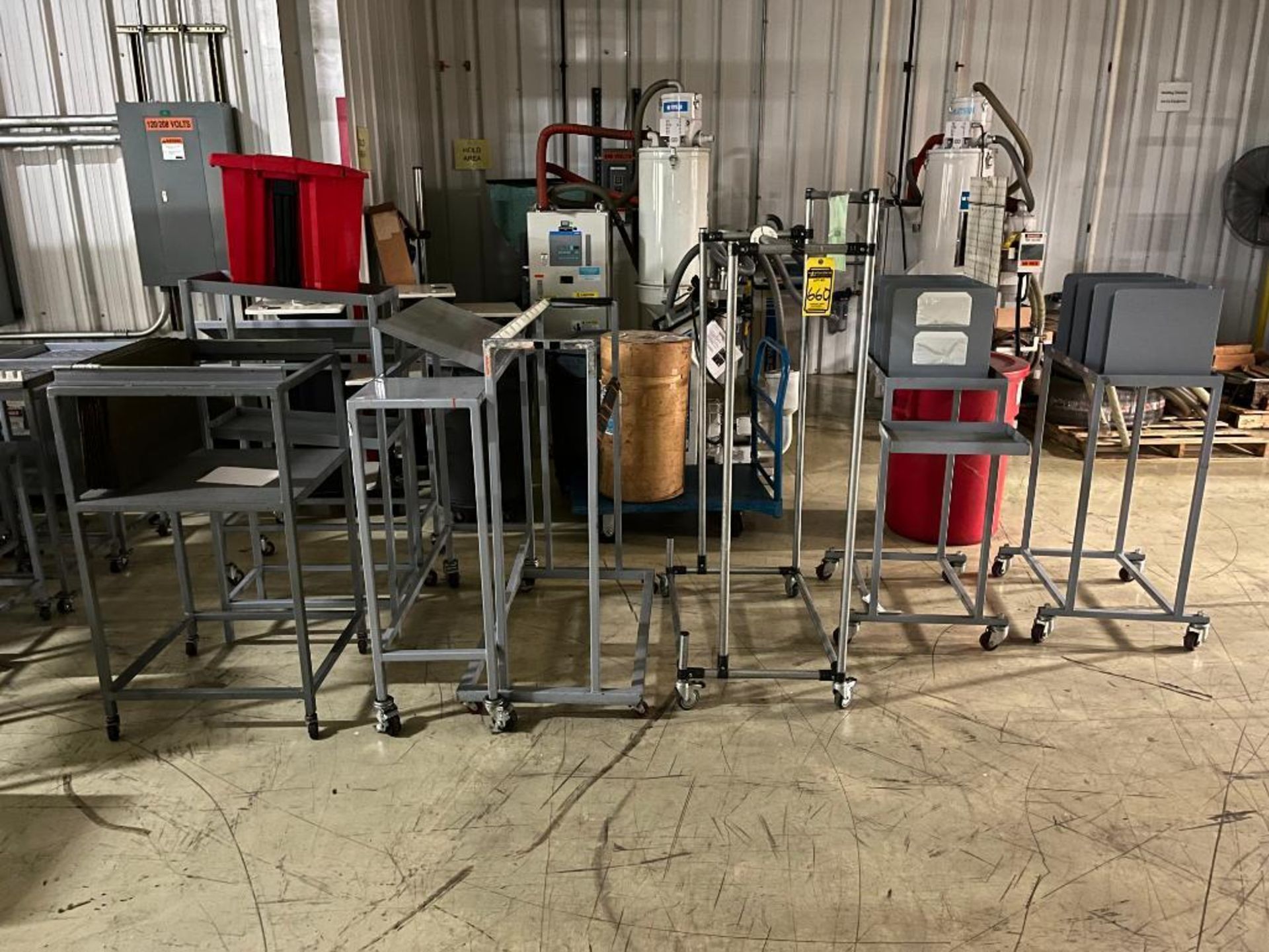 Misc. Metal Rolling Stands & Hanger Rack