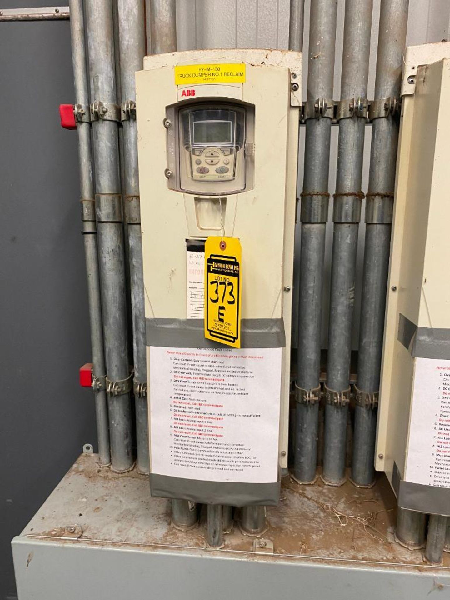 (5) ABB ACS 550 Drives, 0.75-132 KW, 1-200 HP (Buyer must disconnect or cut electrical wires and cab - Image 5 of 5